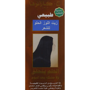 زيت كازانوفا للشعر باللوز الحلو 210 مل